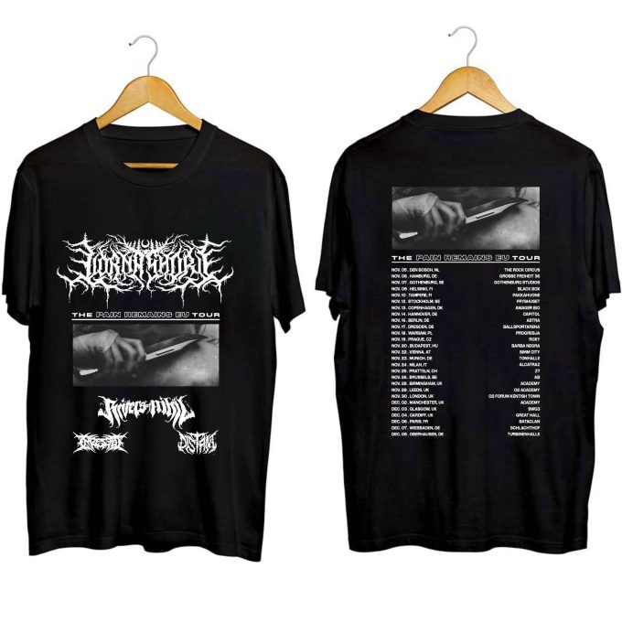 Lorna Shore 2023 Concert Shirt: The Pain Remains Tour - Official Fan Shirt 1