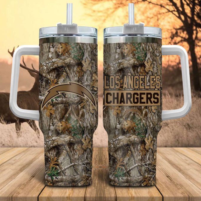 Los Angeles Chargers Nfl Hunting Tumbler Stanley Tumbler 40Oz 2