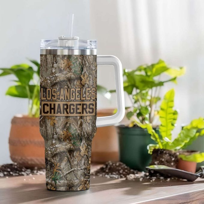 Los Angeles Chargers Nfl Hunting Tumbler Stanley Tumbler 40Oz 5