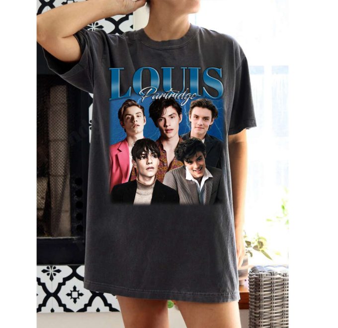 Louis Partridge T-Shirt Louis Partridge Shirt Louis Partridge Tees Louis Partridge Sweater Famous Tshirt College Shirt Character Shirt 2