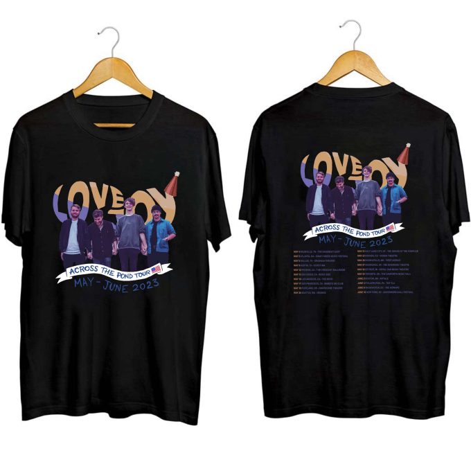 Lovejoy Tour Fan Gift: Across The Pond 2023 Concert Tee 1