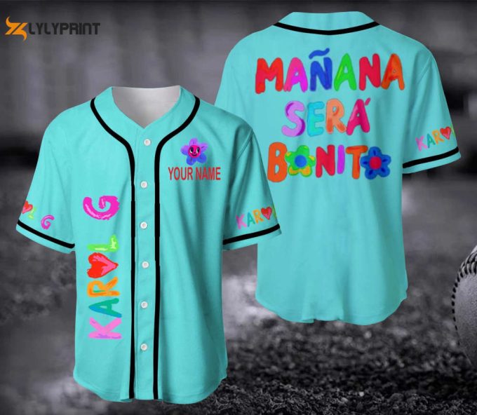 Maana Sera Bonito - Karol G Baseball Jersey Shirt 2