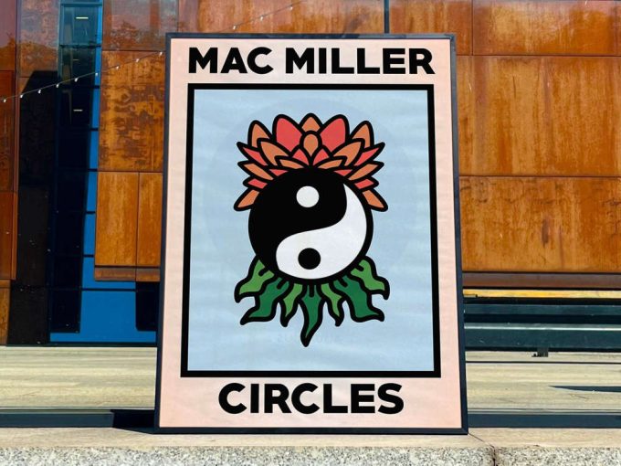 Mac Miller&Quot;S &Quot;Circles&Quot; Album Cover Poster 2
