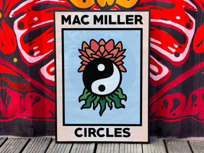 Mac Miller&Quot;S &Quot;Circles&Quot; Album Cover Poster 3
