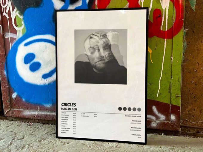 Mac Miller&Quot;S &Quot;Circles&Quot; Album Cover Poster 7
