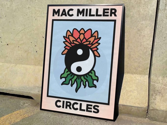 Mac Miller&Quot;S &Quot;Circles&Quot; Album Cover Poster 8