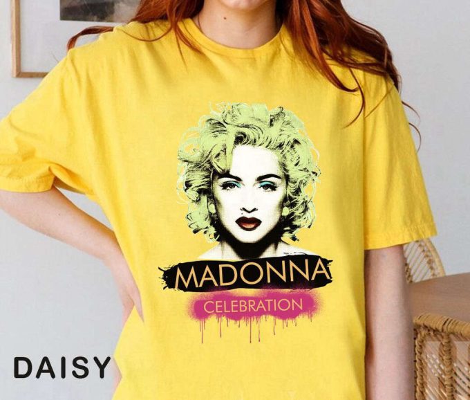 Madonna The Celebration Graphic Tour 2023 T-Shirt Sweatshirt, Madonna Concert 2023 Shirt, Queen Of Pop Lover Gift, Gift For Christmas 3