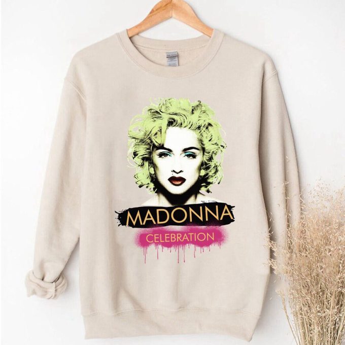 Madonna The Celebration Graphic Tour 2023 T-Shirt Sweatshirt, Madonna Concert 2023 Shirt, Queen Of Pop Lover Gift, Gift For Christmas 5