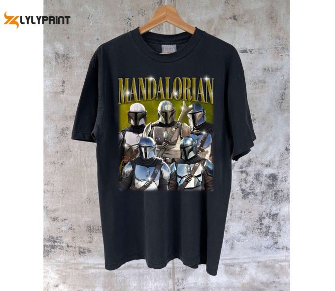 Mandalorian T-Shirt Mandalorian Shirt Mandalorian Tees Mandalorian Sweater Famous Shirt Casual T-Shirt Shirt Adult T-Shirt 1