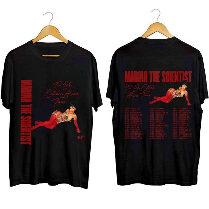 Mariah The Scientist - To Be Eaten Alive Tour 2024 Shirt, Mariah The Scientist Fan Shirt, Mariah The Scientist 2024 Concert Shirt 2