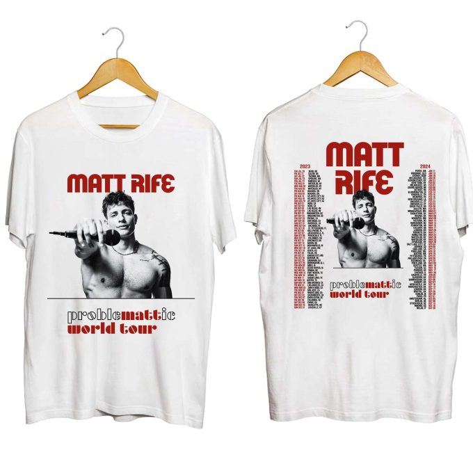 Matt Rife 2023 World Tour Shirt, Matt Rife 2023 Tour Shirt, Matt Rife Fan Shirt, Matthew Steven Rife Shirt Gift 1