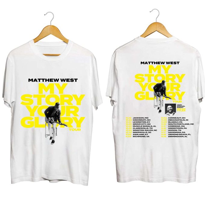 Matthew West My Story Your Glory Tour 2023 Shirt, Matthew West Fan Shirt, Matthew West 2023 Concert Shirt, My Story Your Glory Concert Shirt 2