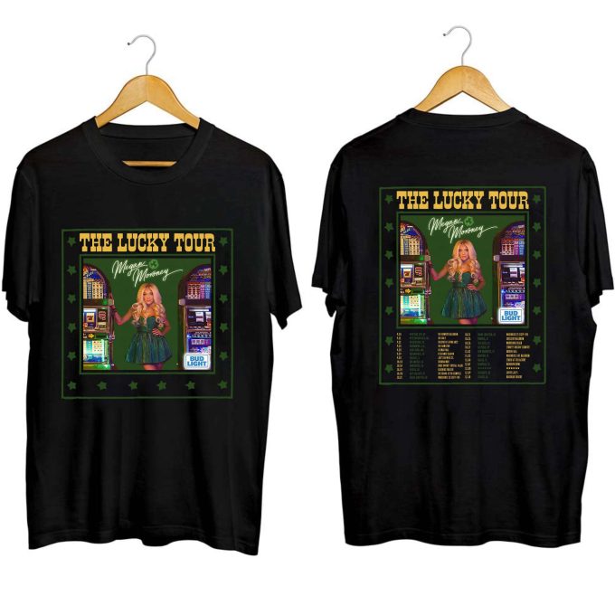 Megan Moroney The Lucky Tour 2023 Shirt, Megan Moroney Fan Shirt, Megan Moroney 2023 Tour Shirt, The Lucky Concert 2023 Shirt 2