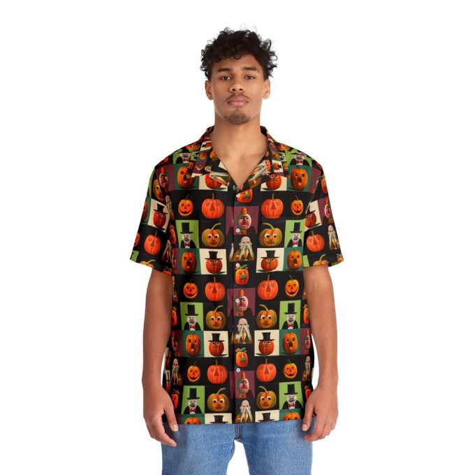 Men'S Halloween Hawaiian Shirt 3
