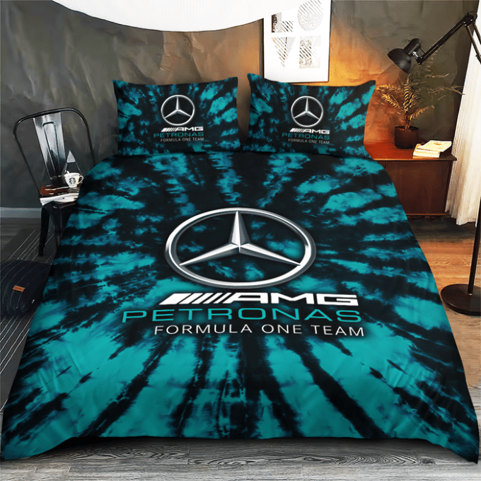 Mercedes-Amg Petronas F1 Duvet Cover Bedding Set Gift For Fans 2024 Bd442 3