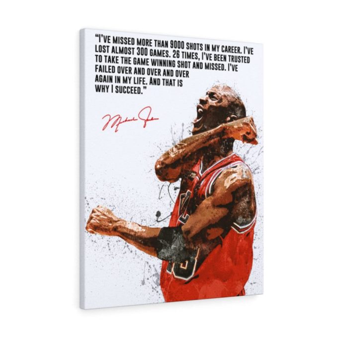 Michael Jordan Motivational Quote Poster 2