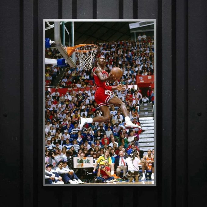 Michael Jordan Poster Dunk Poster 3