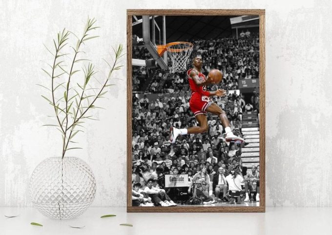 Michael Jordan Poster Dunk Poster 4