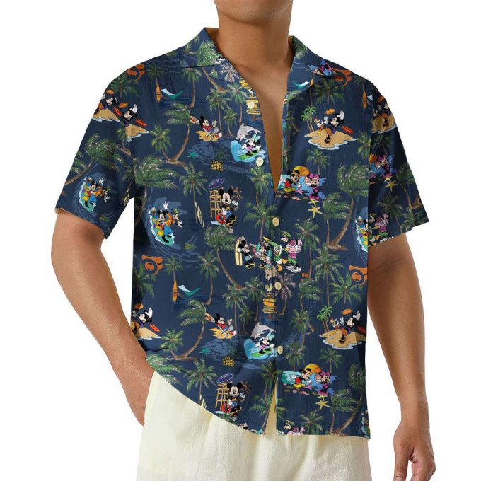 Mickey And Friends Hawaiian Shirt, Disneyland Hawaii Shirt 6