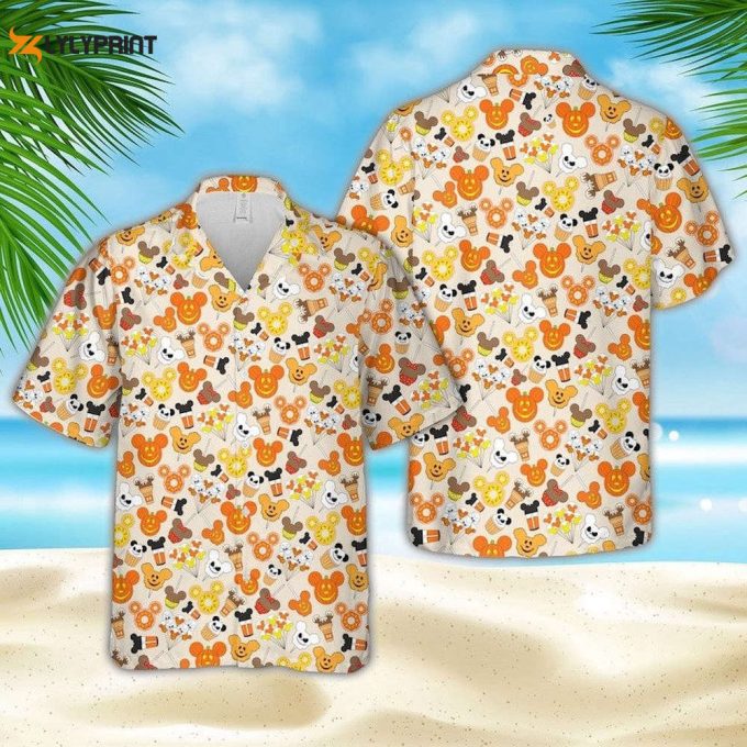 Mickey Donuts Spooky Season Hawaiian Shirt 1