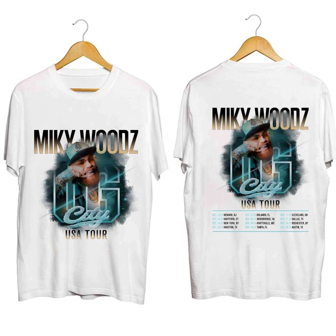 Miky Woodz Og City Tour 2023 Shirt, Miky Woodz Fan Shirt, Rapper Miky Woodz 2023 Concert Shirt, Og City Concert Shirt For Fan 2