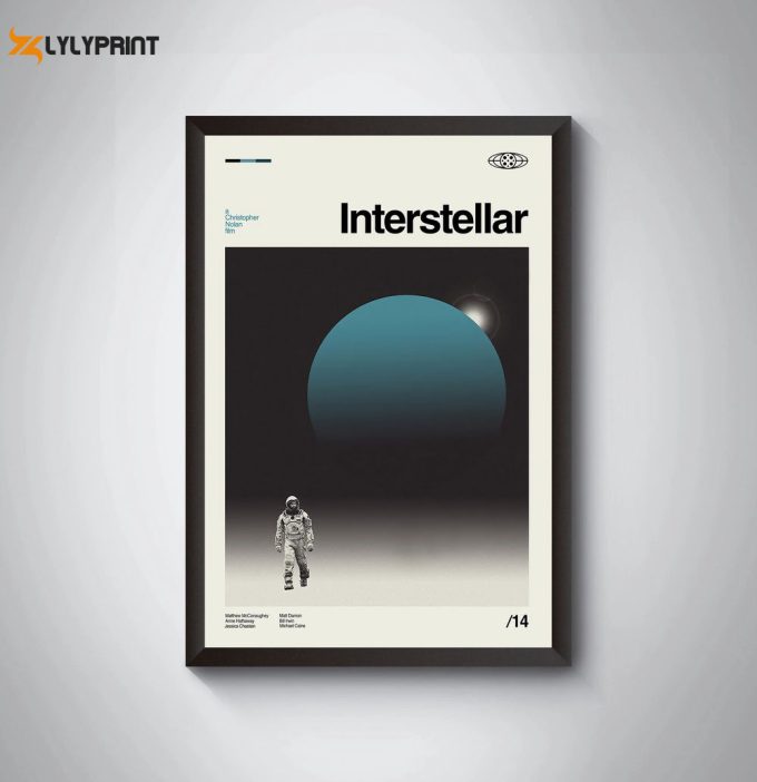 Minimalist Movie Poster - Interstellar Poster 2