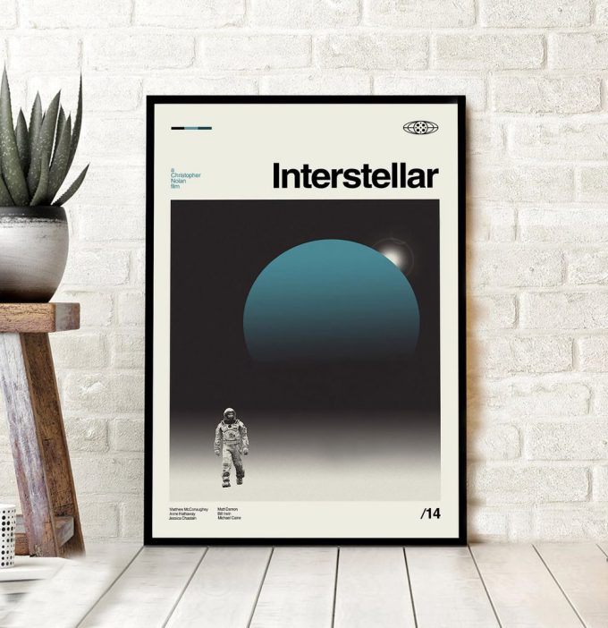 Minimalist Movie Poster - Interstellar Poster 3