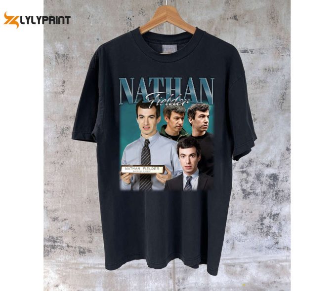 Nathan Fielder T-Shirt Nathan Fielder Shirt Nathan Fielder Tees Nathan Fielder Sweater Crewneck Sweatshirt Vintage Tee Casual T-Shirt 1