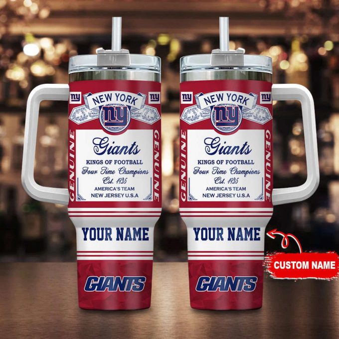 New York Giants Nfl Kings Of Football Personalized Stanley Tumbler 40Oz 2