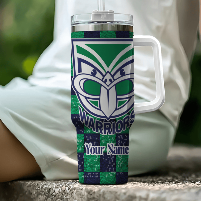 New Zealand Warriors Nrl Personalized Stanley Tumbler 40Oz 2