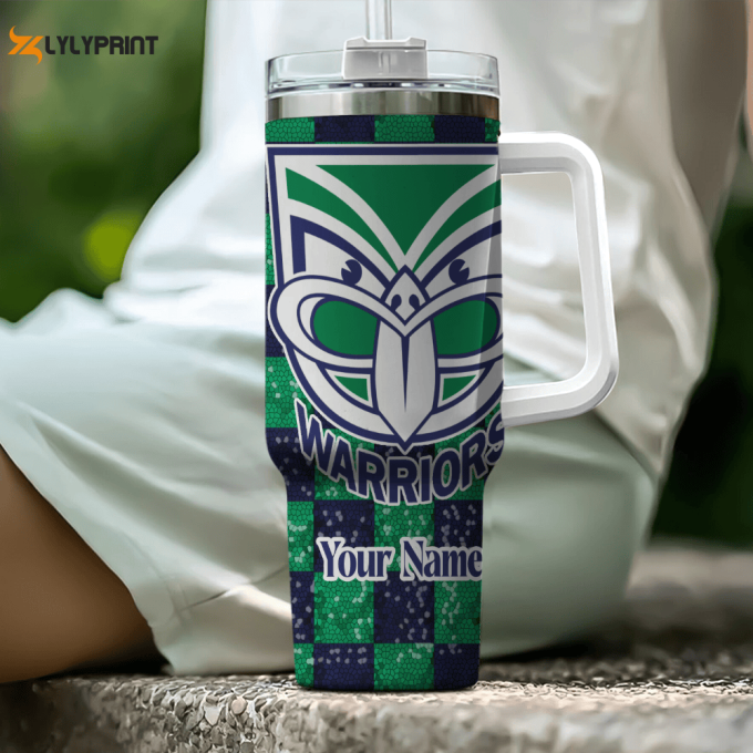 New Zealand Warriors Nrl Personalized Stanley Tumbler 40Oz 1