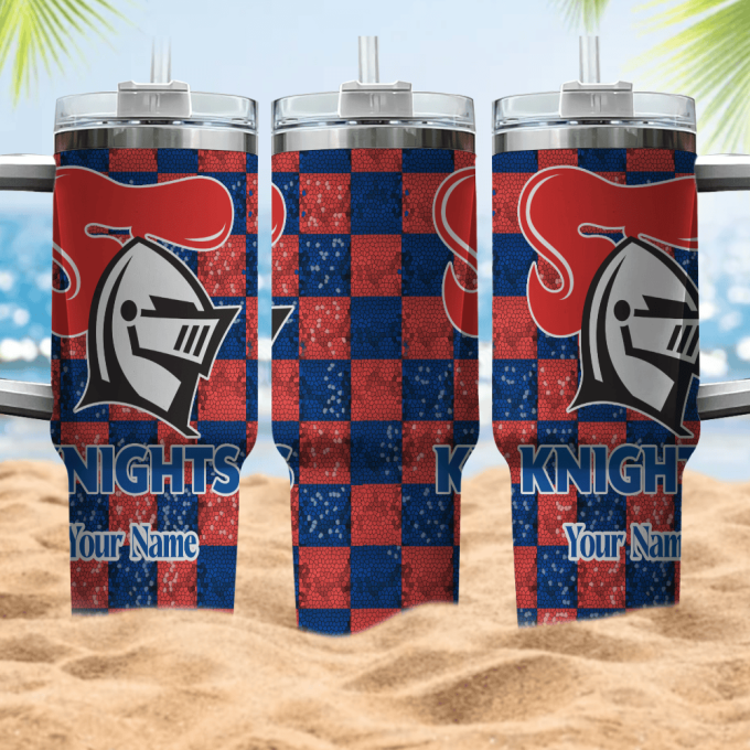 Newcastle Knights Nrl Personalized Stanley Tumbler 40Oz 4