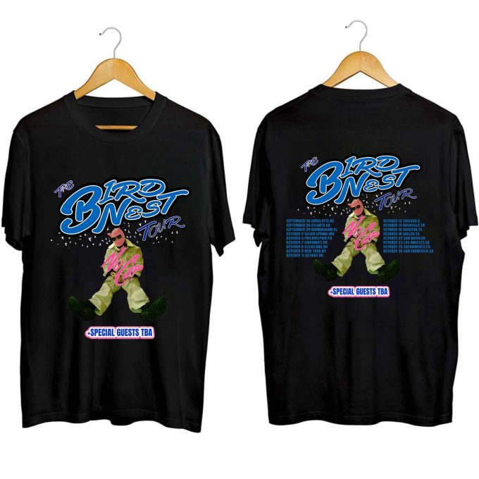 Nocap The Birdnest Tour 2023 Shirt – Rapper Fan Concert Gift 3