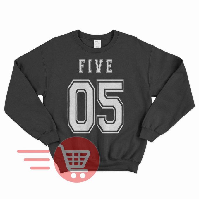 Number Five Shirt: Aidan Gallagher Hargreeves Sweater - Unisex Sweatshirt Tee 2