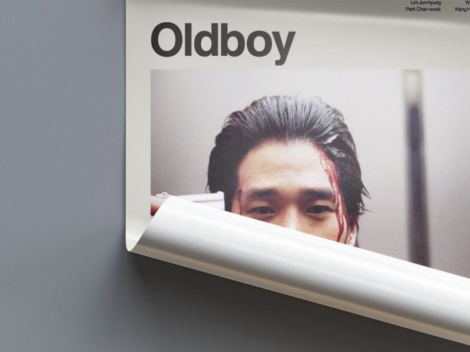 Oldboy Movie Poster, Modern Movie Poster 4