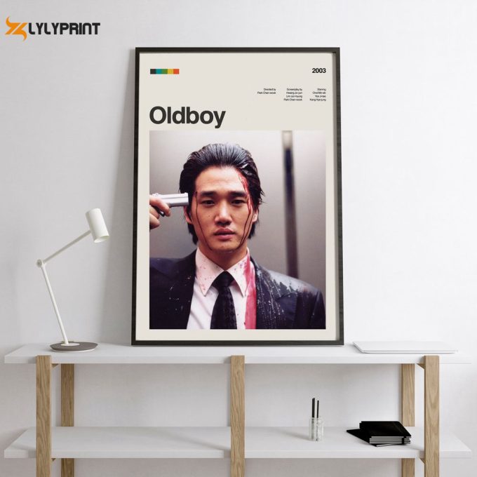 Oldboy Movie Poster, Modern Movie Poster 1