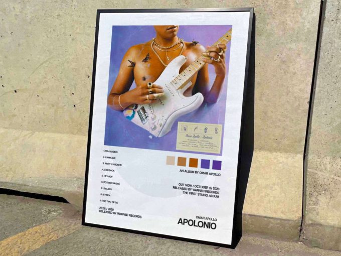 Omar Apollo &Quot;Apolonio&Quot; Album Cover Poster #2 3