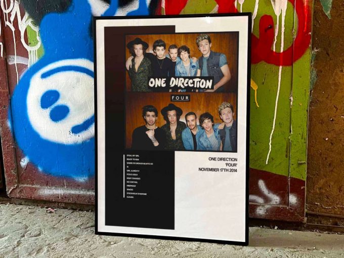 One Direction &Quot;Four&Quot; Album Cover Poster #1 3