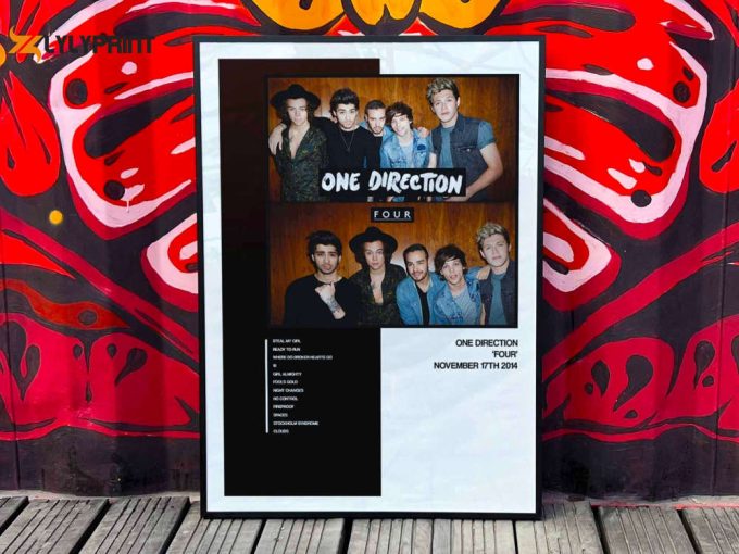 One Direction &Amp;Quot;Four&Amp;Quot; Album Cover Poster #1 1