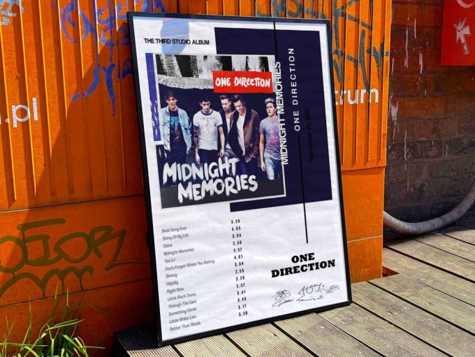 One Direction &Quot;Midnight Memories&Quot; Album Cover Poster #3 2