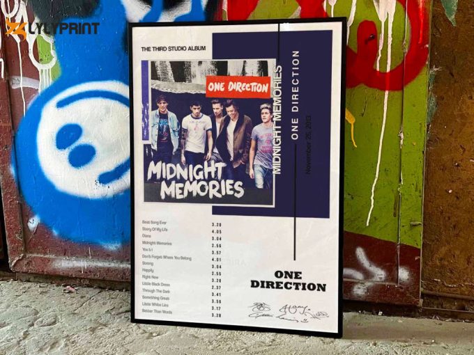 One Direction &Amp;Quot;Midnight Memories&Amp;Quot; Album Cover Poster #3 1