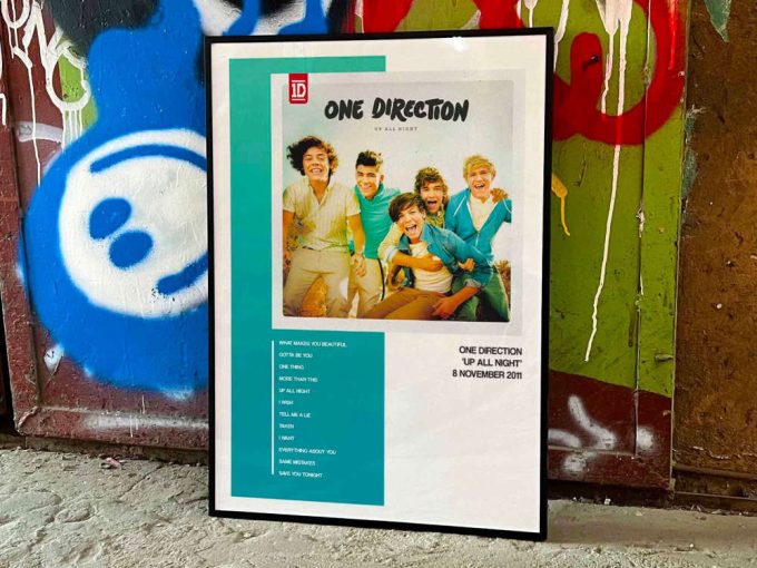 One Direction &Quot;Up All Night&Quot; Album Cover Poster #1 2