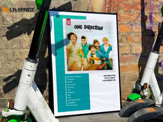 One Direction &Amp;Quot;Up All Night&Amp;Quot; Album Cover Poster #1 1