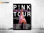 P!nk Poster Trustfall Tour 2023 Posters New Album 2023 Poster P!nk Tour 2023 Poster