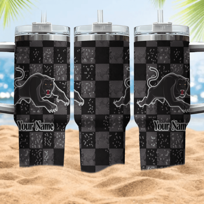 Penrith Panthers Nrl Personalized Stanley Tumbler 40Oz 4