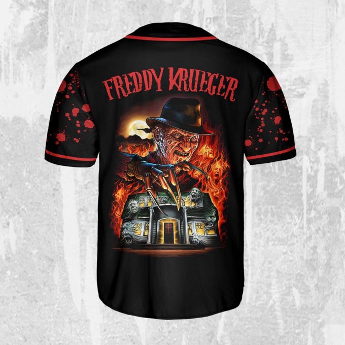 Personalize Freddy Krueger Stay Woke Jersey, Horror Jersey, Freddy Baseball Jersey 3