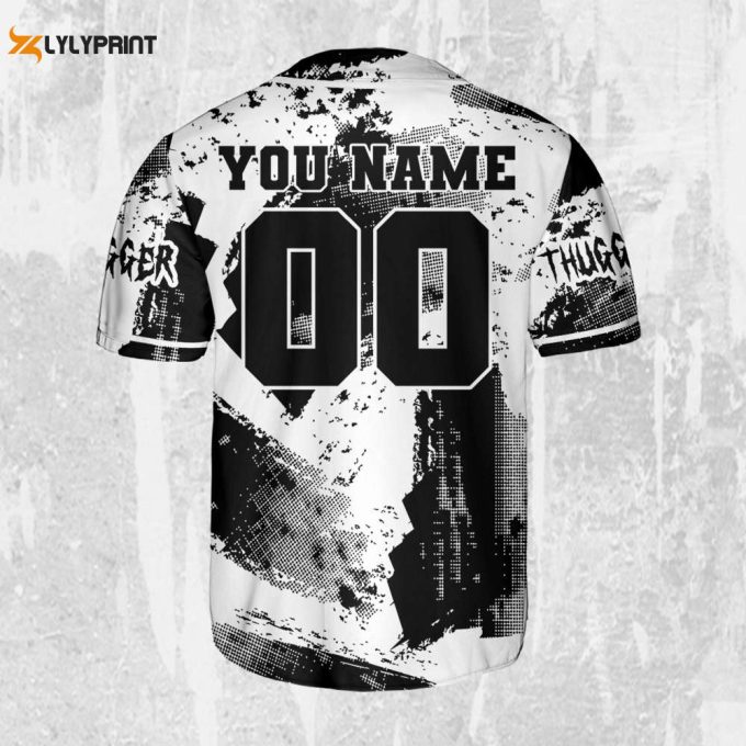 Personalize Young Thug Rapper Style Jersey, Young Thug Baseball Jersey 2