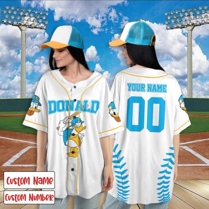 Personalized Disney Minnie Baseball Jersey Shirt, Custom Minnie Baseball Shirt 2