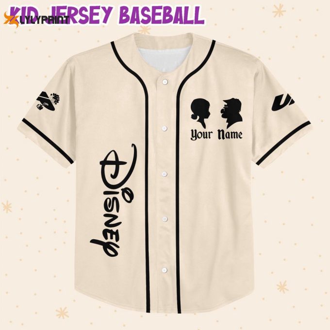 Personalized Disney Pixar Up Carl And Ellie Adventure Is Out Here Baseball Jersey 2