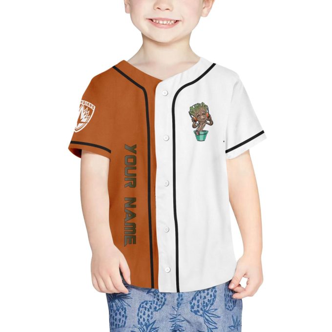 Personalized Groot Dancing With Myself Baseball Jersey 4